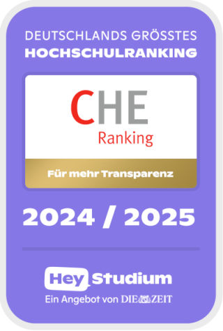 Logo des CHE-Rankings 2024/2025