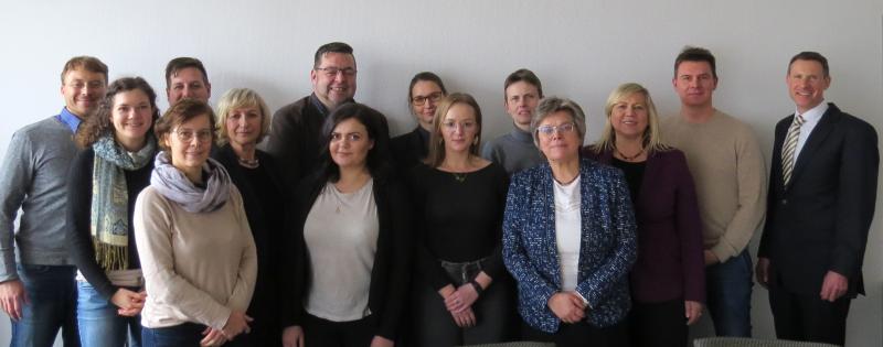 Die Teilnehmerinnen und Teilnehmer des Forschungsnetzwerks Osteuropäisc