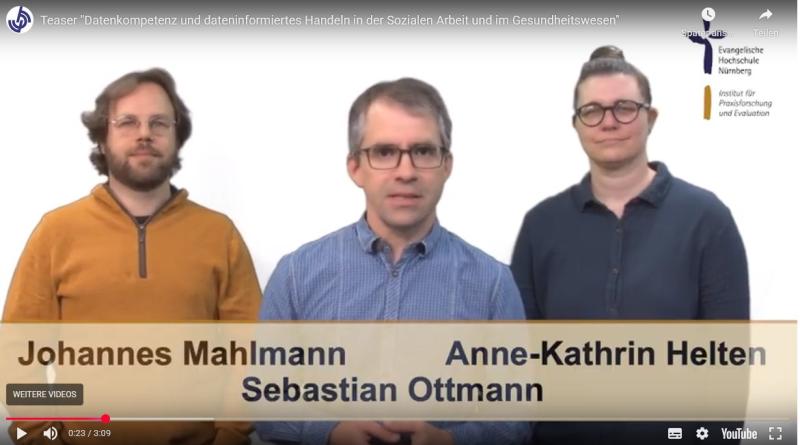 Johannes Mahlmann, Sebastian Ottamnn und Anne-Katrhin Helten 