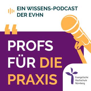 Das Cover des Podcasts, Text und Mikrofon-Icon