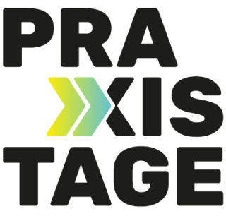 Logo Praxistage Schriftzug Praxistage