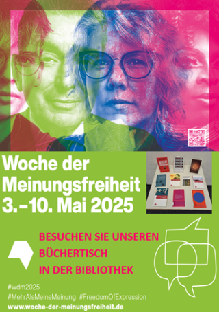 Plakat Woche der Meinungsfreiheit