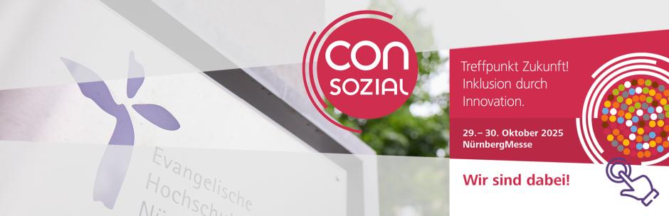 Logo ConSozial-Messe und Logo EVHN